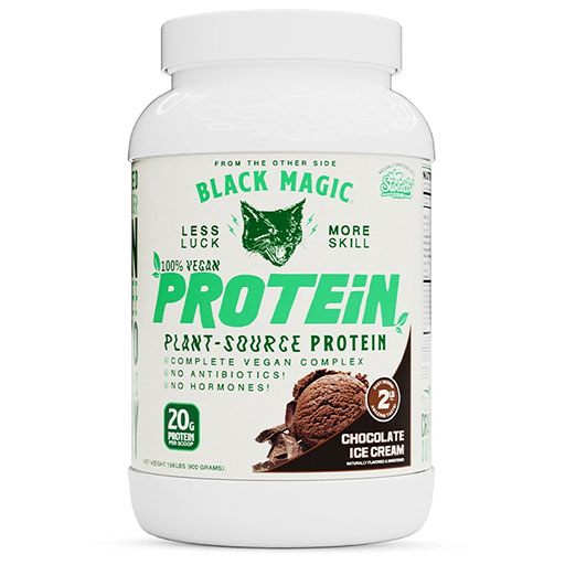 Black Magic Plant Protein - Chocolate Ice Cream - 2LB