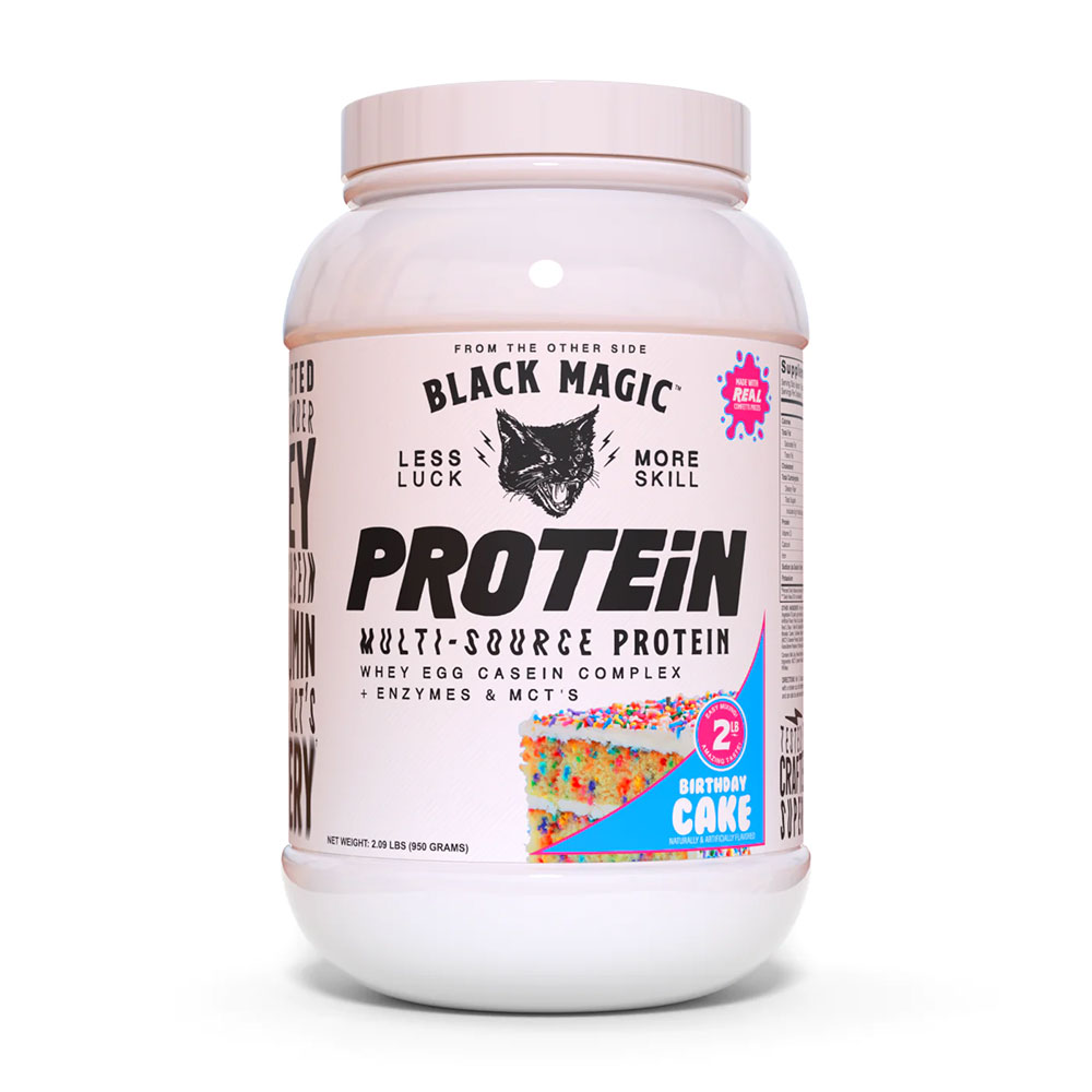Black Magic Protein - Birthday Cake - 25 Servings