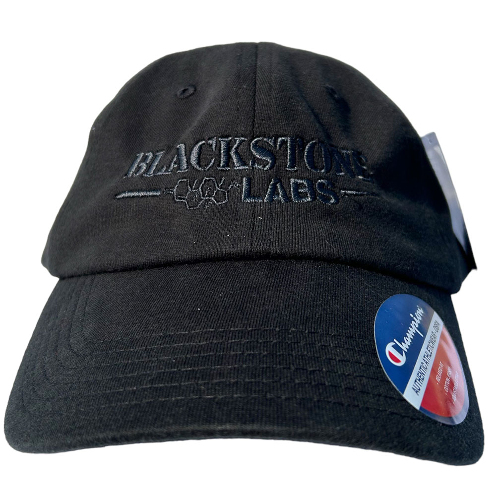 Blackstone Labs Hat - Black/Black Logo