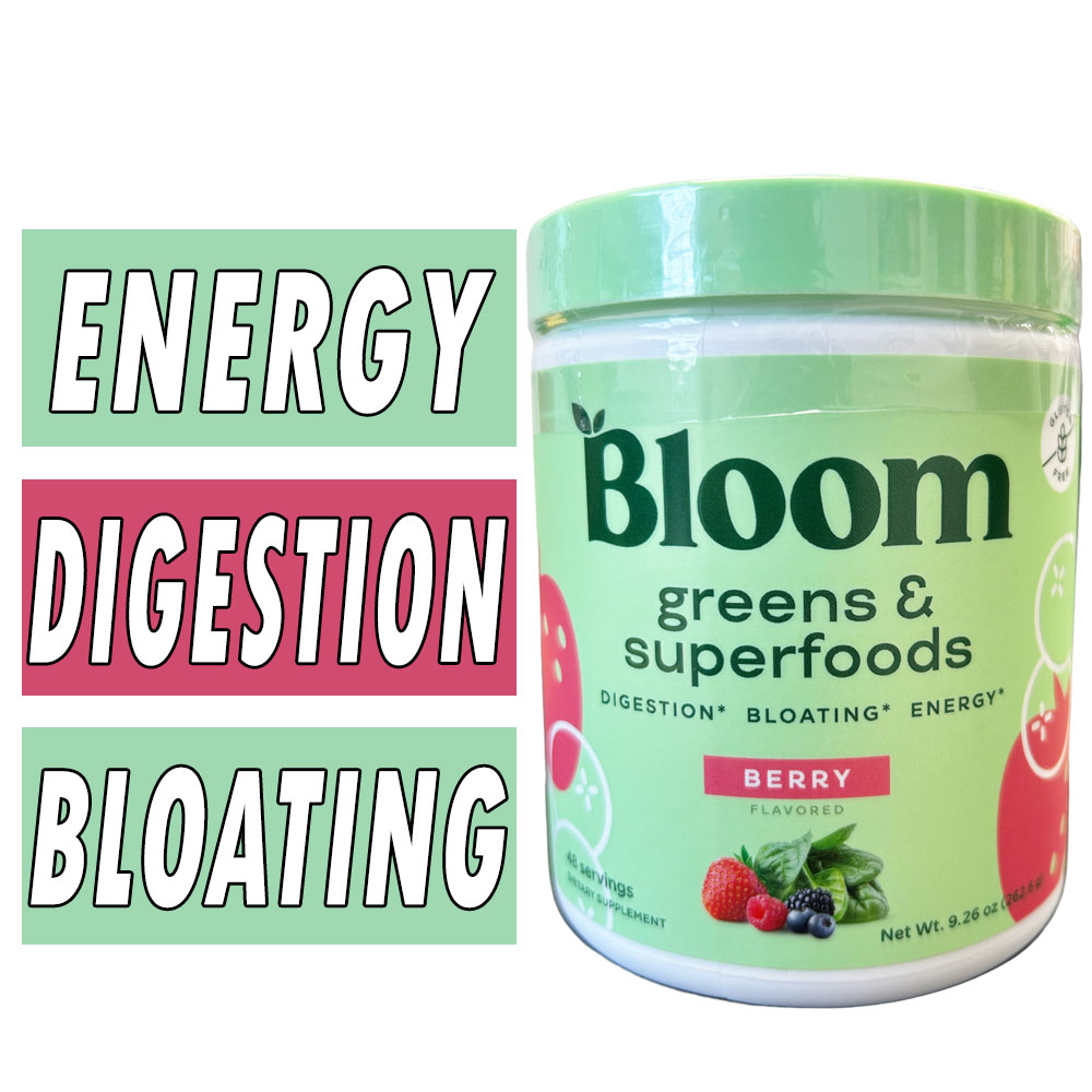 Bloom Greens and Superfoods Powder - Berry - 48 Servings