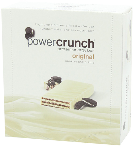 Power Crunch Bars By BNRG, Cookies and Creme 12/Box