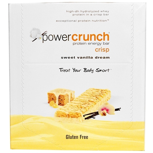 Power Crunch Bars By BNRG, Sweet Vanilla Dream 12/Box