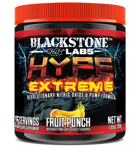 Hype Extreme By Blackstone Labs, Fruit Punch, 25 Servings