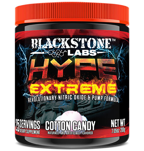 Hype Extreme By Blackstone Labs, Cotton Candy, 25 Servings