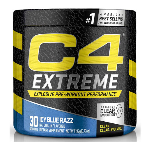 C4 Extreme Energy - Icy Blue Razz - 30 Servings