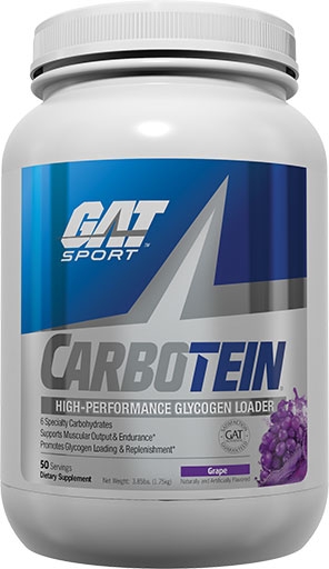 Carbotein By GAT, Grape 50 Servings