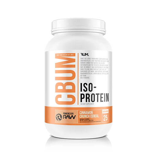 CBum Iso Protein - Cinnamon Crunch Cereal - 25 Servings