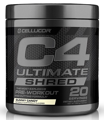 C4 Ultimate Shred By Cellucor, Gummy Candy, 20 Servings