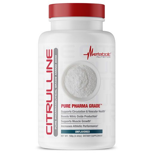 Metabolic Nutrition Citrulline - 100 Grams