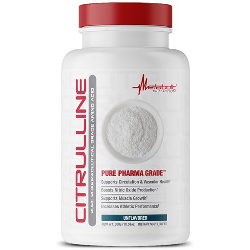 Metabolic Nutrition Citrulline - 300 Grams