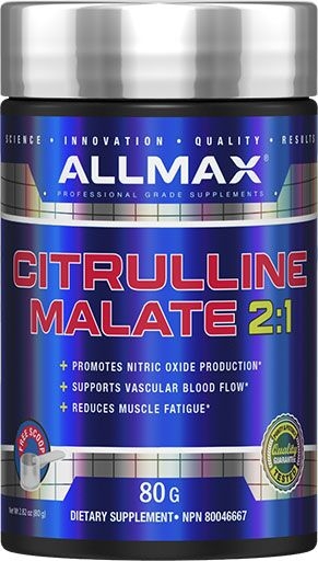 Citrulline Malate - 80 Grams - D/C