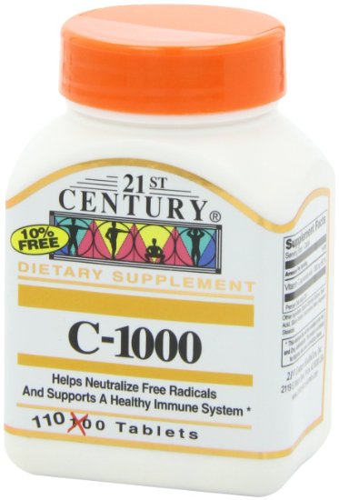 21st Century Vitamin C-1000 mg 110 Tabs