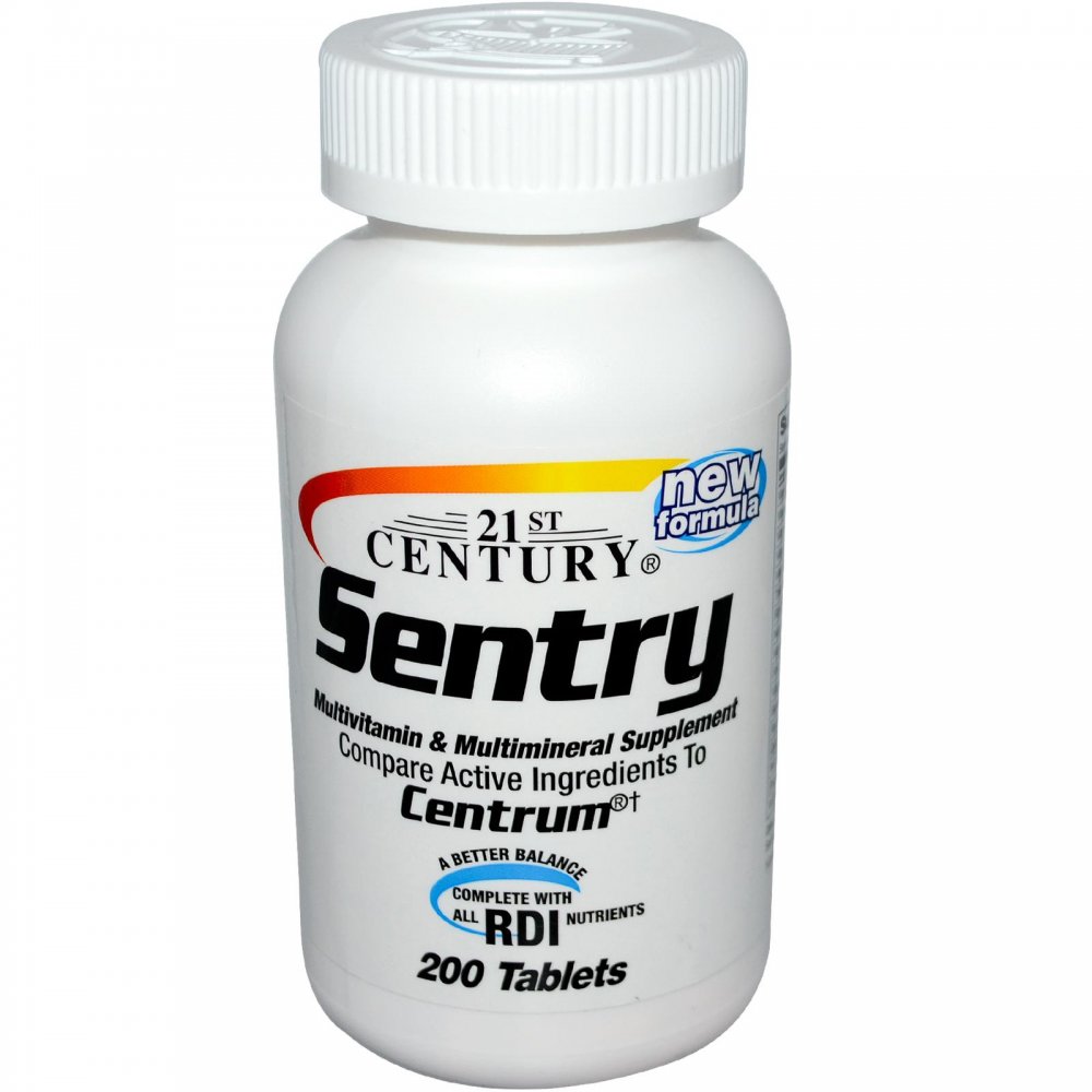 21st Century Sentry 200 Tabs