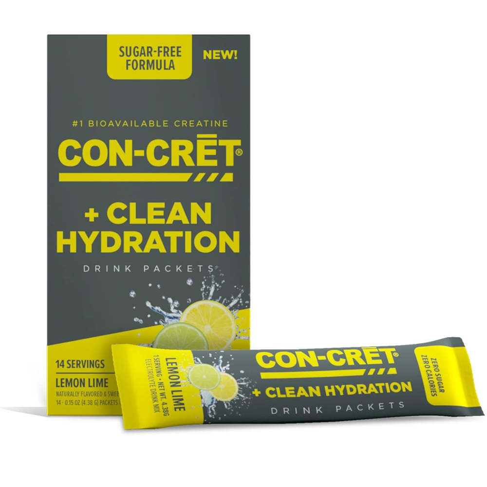 Concret Creatine Clean Hydration - Lemon Lime - 14 Servings