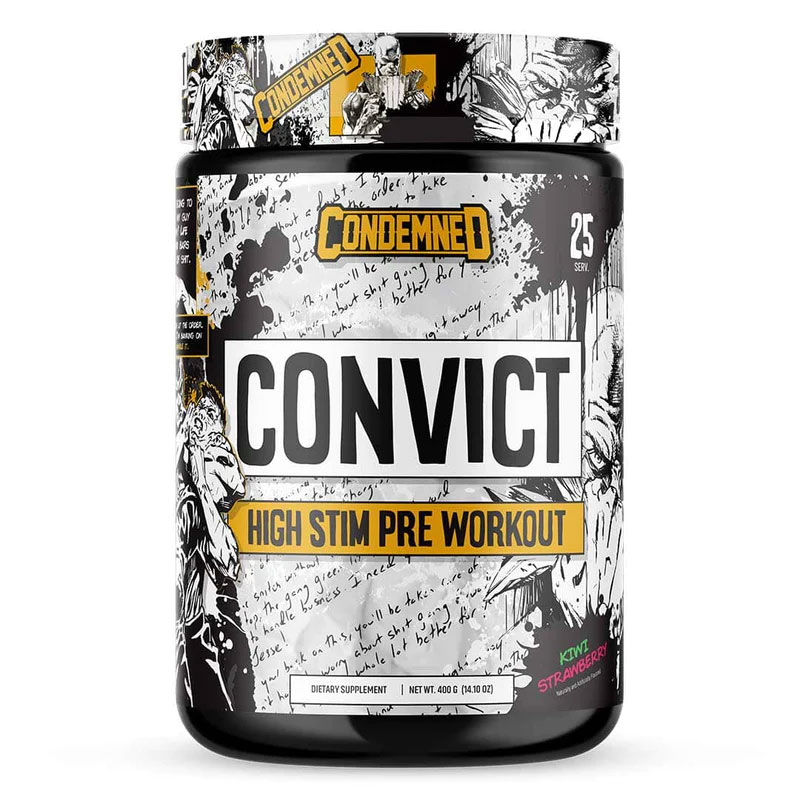 Convict 2.0 Pre Workout - Kiwi Strawberry - 25 Servings