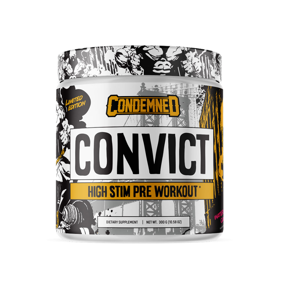 Convict Pre Workout - Watermelon Candy - 50/25 Servings