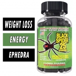Cloma Pharma Black Spider Fat Burner , 100 Caps