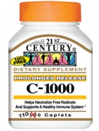 21st Century Vitamin C-1000 mg Prolonged Release 110 Caps