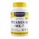 Healthy Origins Vitamin K2 as MK7, 100 mcg, 180 Veggie Softgels