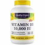 Healthy Origins Vitamin D3, 10,000 IU, 360 Softgels