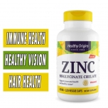 Healthy Origins Zinc Bisglycinate Chelate - 50 mg - 120 Vcaps