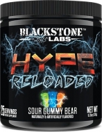 Hype Reloaded By Blackstone Labs, Sour Gummy Bear, 25 Servings