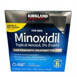 Kirkland Minoxidil Foam - 6 Month Supply Box Image