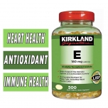 Kirkland Vitamin E, 180 mg, 500 Softgels