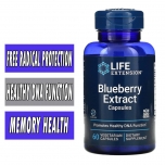 Life Extension Blueberry Extract - 60 Veg Capsules