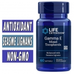 Life Extension Gamma E - Mixed Tocopherols - 60 Softgels