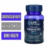 Life Extension Low Dose Vitamin K2 - 45 mcg - 90 Softgels
