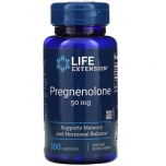 Life Extension Pregnenolone - 50 mg - 100 Capsules