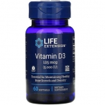 Life Extension Vitamin D3 - 5000 IU - 60 Softgels