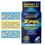 MHP XPEL DIURETIC 80 CAPSULES Bottle Image
