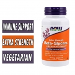Beta Glucans with ImmunEnhancer By NOW, 250 mg, 60 Veg Caps
