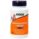 NOW Glucosamine 1000 - 60 Veg Capsules bottle image