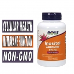 NOW Inositol, 500 mg, 100 Caps