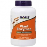 NOW Plant Enzymes - 240 Veg Capsules