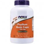 NOW Psyllium Husk - 700 mg - 180 Veg Capsules