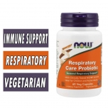 NOW Respiratory Care Probiotic - 60 Veg Capsules