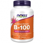NOW Vitamin B-100 - Sustained Release - 100 Tablets