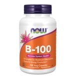 NOW Vitamin B-100 - 100 Veg Capsules