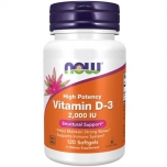 NOW Vitamin D-3 2,000 IU - 120 Softgels