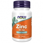 Zinc, By NOW Foods, 50 mg, 100 Tabs
