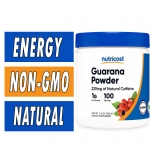Nutricost Guarana Powder - 100 Servings Bottle Image