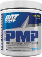 PMP Stim-Free, By GAT, Blue Raspberry, 30 Servings