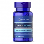 Puritan's Pride DHEA - 50 mg - 100 Tablets Bottle Image