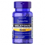 Puritan's Pride Melatonin - 5 mg - 120 Tablets