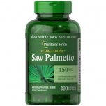 Puritan's Pride Saw Palmetto - 450 mg - 200 Capsules