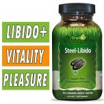 Steel Libido - Irwin Naturals - 75 Liquid Softgels Bottle Image